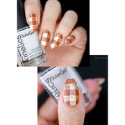 UberChic Beauty Pretty In Plaid-03 Stamping Plate Rosy Brown