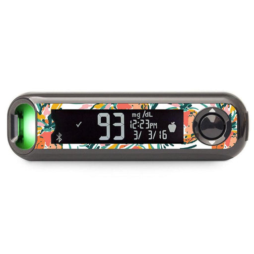 Peelz Pineapple Paradise Bayer Contour© Next One Glucometer Peelz/Stickers Dark Slate Gray
