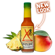 Elijah's Xtreme Pineapple-Mango Habanero Hot Sauce Hot Sauce Black