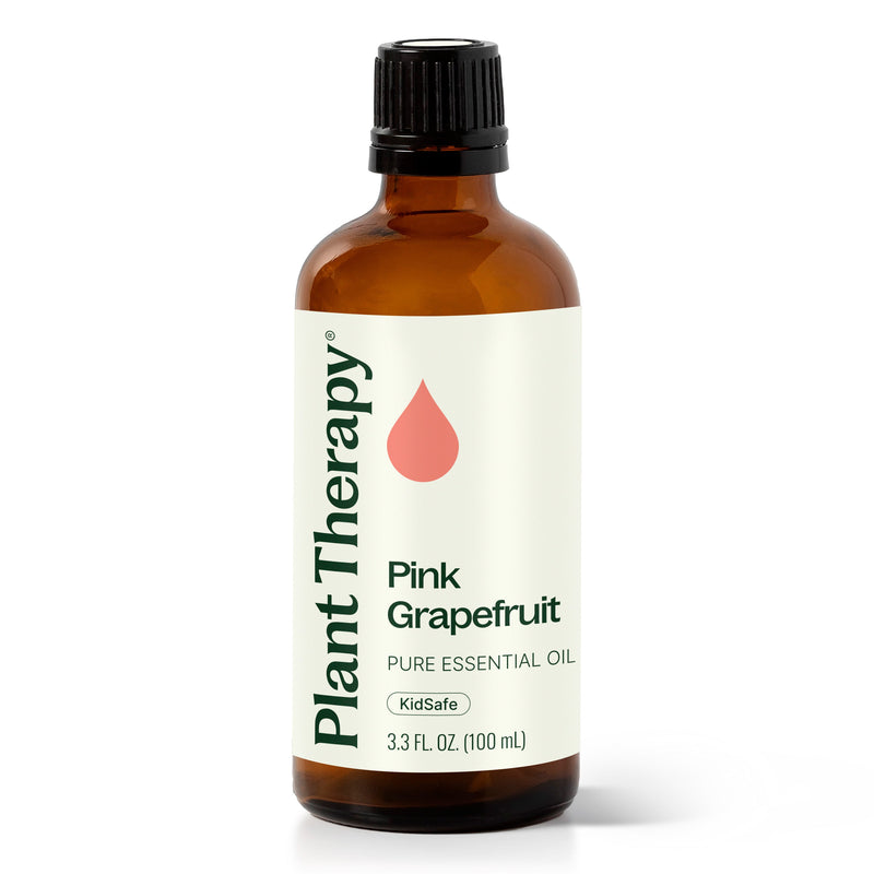 Plant Therapy Pink Grapefruit Essential Oil Essential Oil White Smoke 100 mL