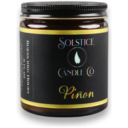 SageWork Organics Pinon Candle Scented Candles Light Gray 8oz