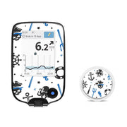 Peelz Pirates Freestyle Libre 2 Peelz/Stickers White Smoke Receiver + Sensor