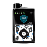 Peelz Pirates Sticker for Medtronic MiniMed 770G & 780G Peelz/Stickers Black Whole System Peelz (front back + clip),Front Peelz