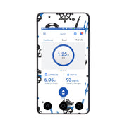 Peelz Pirates Sticker for Omnipod DASH® PDM – Pump Peelz Peelz/Stickers White Smoke Whole System Peelz (front + case),Front Peelz