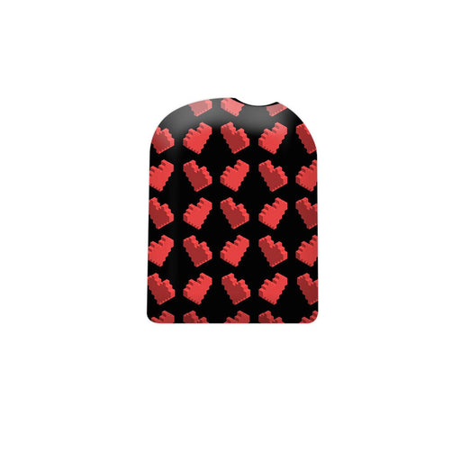 Peelz Pixel Hearts Pod Sticker – Pump Peelz Peelz/Stickers Black
