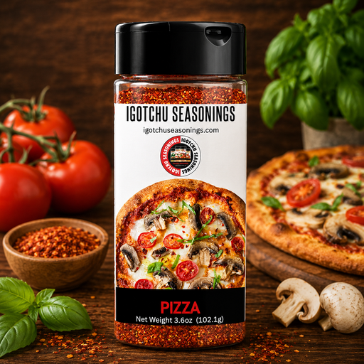 Igotchu Seasonings Igotchu Pizza seasoning Seasonings Black