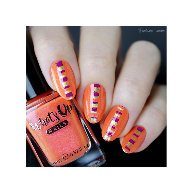 UberChic Beauty Plaid Freestyle Stamping Plate Rosy Brown
