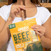 Grazly Plain Beef Meat Sticks - 100% Grass-Fed & Finished Lavender 10 Pack,20 Pack,30 Pack