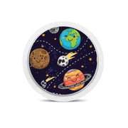 Peelz Planetary for Freestyle Libre 2 Peelz/Stickers White Smoke Sensor Only