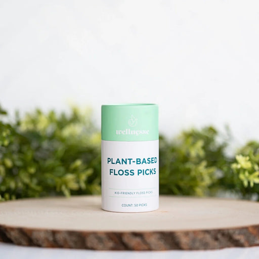 Wellnesse Floss Picks Oral Care Gray