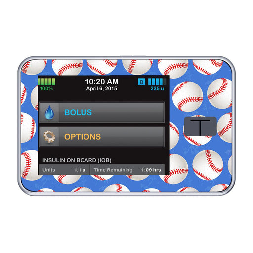 Peelz Play Ball Sticker for Tandem t:slim Peelz/Stickers Black