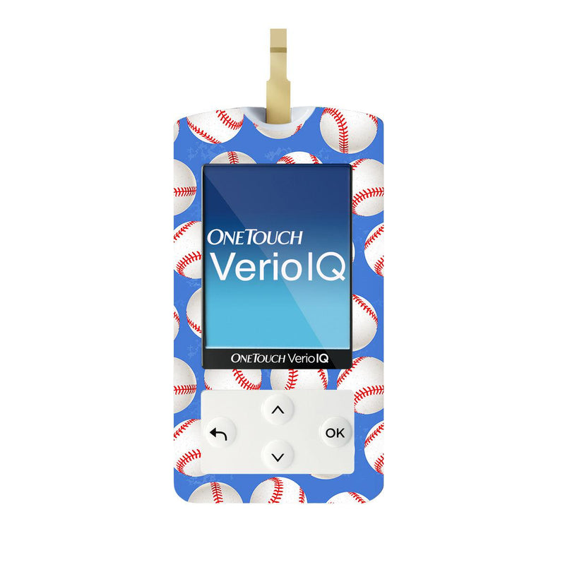 Peelz Play Ball for OneTouch Verio IQ Glucometer Peelz/Stickers White Smoke