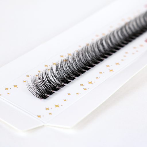 Pink Purée Play Date DIY Lashes White Smoke 10MM,12MM,14MM,16MM,18MM