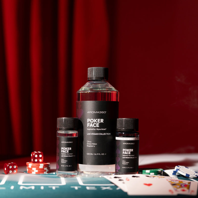 Aroma360 Poker Face Oil Dark Red Pro-Pod™ / 30mL,Regular / 30mL,Regular / 500mL