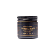 Brooklyn Grooming Pilgrim's unscented matte cream Pomade Dark Slate Gray Travel 1 oz,Full 4 oz