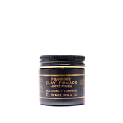 Brooklyn Grooming Clay pomade - Wild orange and Cedarwood Pomade Dark Slate Gray Travel 1 oz,Full 4 oz