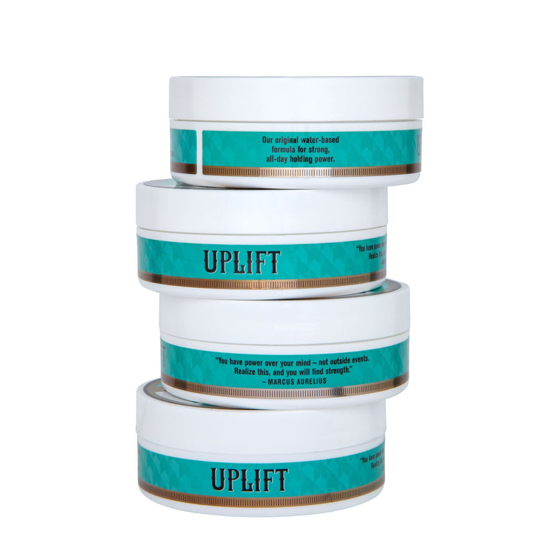 Uplift Provisions Company Signature Pomade 3 oz Pomade Light Gray 1 puck / 3.0 oz,2 pucks / 3.0 oz,3 pucks / 3.0 oz