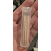 BiteMyWood 36 Qty Unflavored Birchwood Toothpicks in Plastic Tubes Toothpicks Sienna 36qty Unflavored Double Point1,36qty Unflavored Oversized Double Point2,36qty Unflavored Flat1,36qty Unflavored Single Point1,36qty Unflavored Oversized Single Point2