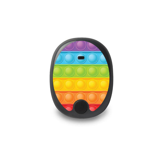 Peelz Poppers Eversense Smart Transmitter Peelz/Stickers White Smoke