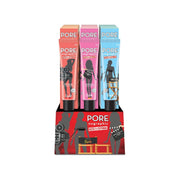 Rude Cosmetics POREnographic Pore Primer Display Set, 18pcs Wholesale Set Maroon