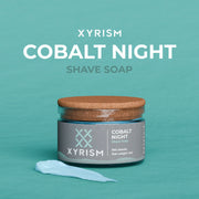 XYRISM XYRISM Cobalt Night Shave Soap 4oz Shaving Soap Cadet Blue