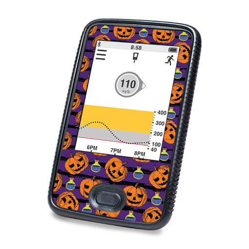 Peelz Potions and Pumpkins Designed for DEXCOM G6 Touchscreen Receiver Peelz/Stickers White Smoke