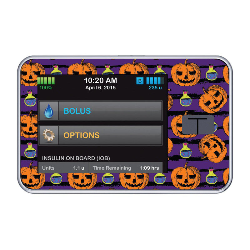 Peelz Potions and Pumpkins Sticker for Tandem t:slim Peelz/Stickers Black