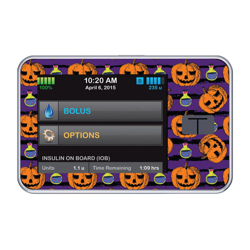 Peelz Potions and Pumpkins Sticker for Tandem t:slim Peelz/Stickers Black
