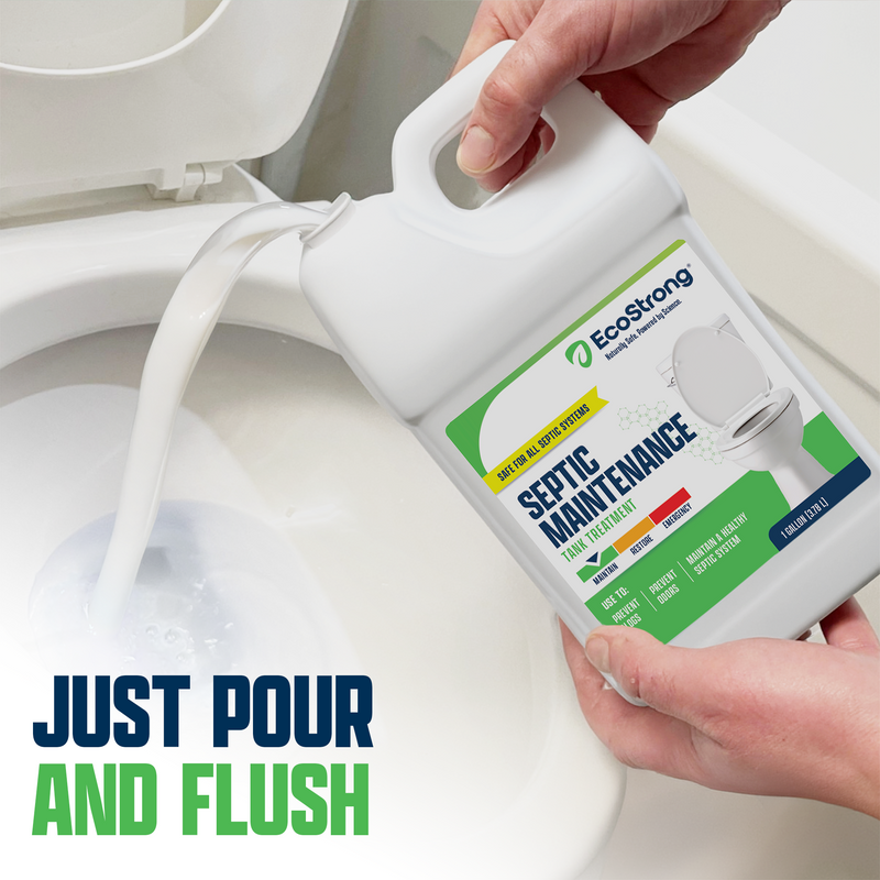 EcoStrong Septic Tank Treatment Liquid Drain & Septic > Septic System Maintenance Lavender 1 Gallon