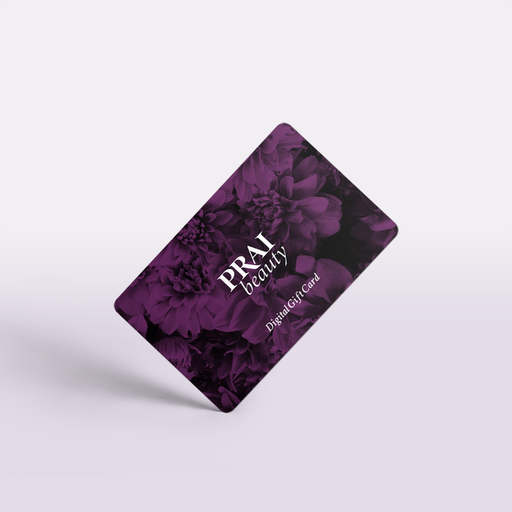 PRAI Beauty PRAI Beauty Gift Card Gift Card Lavender Blush $10.00,$25.00,$50.00,$100.00,$200.00,$250.00,$500.00