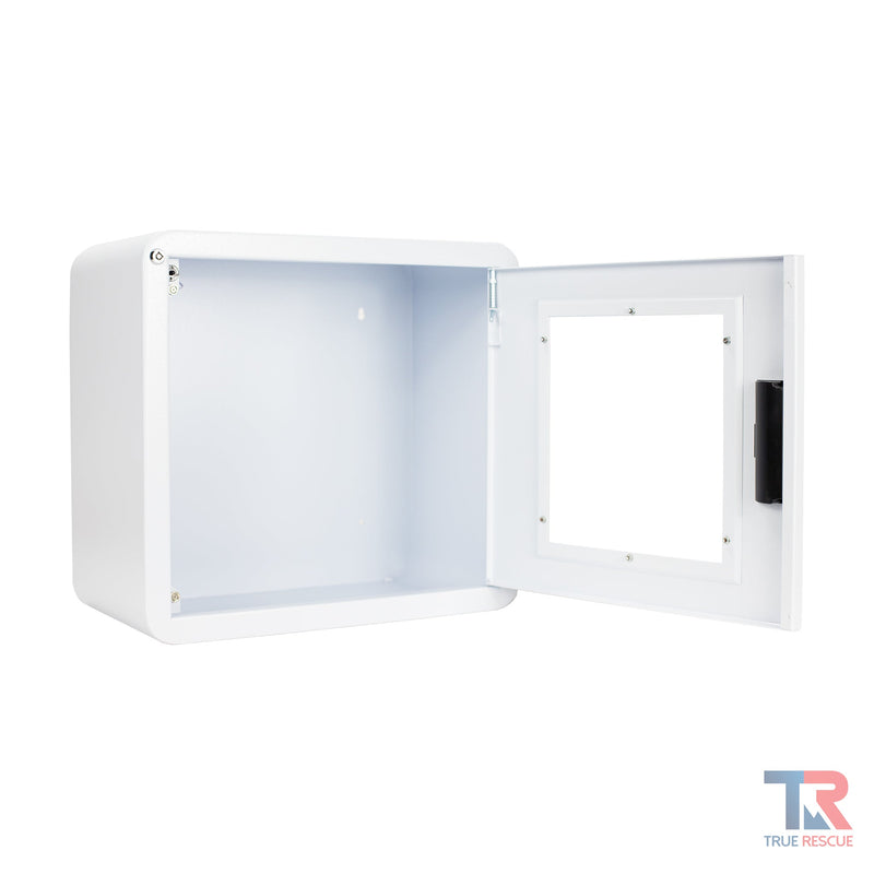 True Rescue Premium Rounded Surface Mounted Cabinet Cabinet Lavender Small / Non-Alarmed,Small / Alarmed,Small / Alarmed & Strobed,Large / Non-Alarmed,Large / Alarmed,Large / Alarmed & Strobed