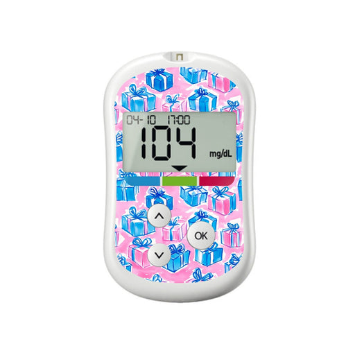 Peelz Presents Sticker for OneTouch Verio Flex Glucometer Peelz/Stickers White Smoke