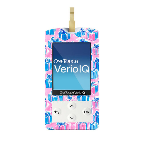 Peelz Presents Sticker for OneTouch Verio IQ Glucometer Peelz/Stickers White Smoke