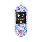 Peelz Presents Sticker for OneTouch Verio Reflect Glucometer Peelz/Stickers White Smoke