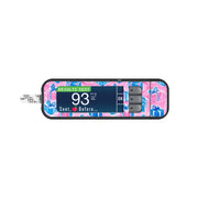 Peelz Presents Sticker for Bayer Contour Next Glucometer Peelz/Stickers White Smoke
