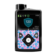 Peelz Presents Sticker for Medtronic MiniMed 770G & 780G Peelz/Stickers Black Whole System Peelz (front back + clip)