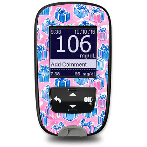 Peelz Presents Sticker for Accu-Chek Guide Glucometer Peelz/Stickers White Smoke
