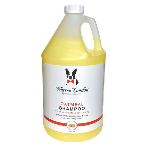 Warren London Oatmeal Shampoo - Cherry Scented - Professional Size Grooming Size Product White Smoke