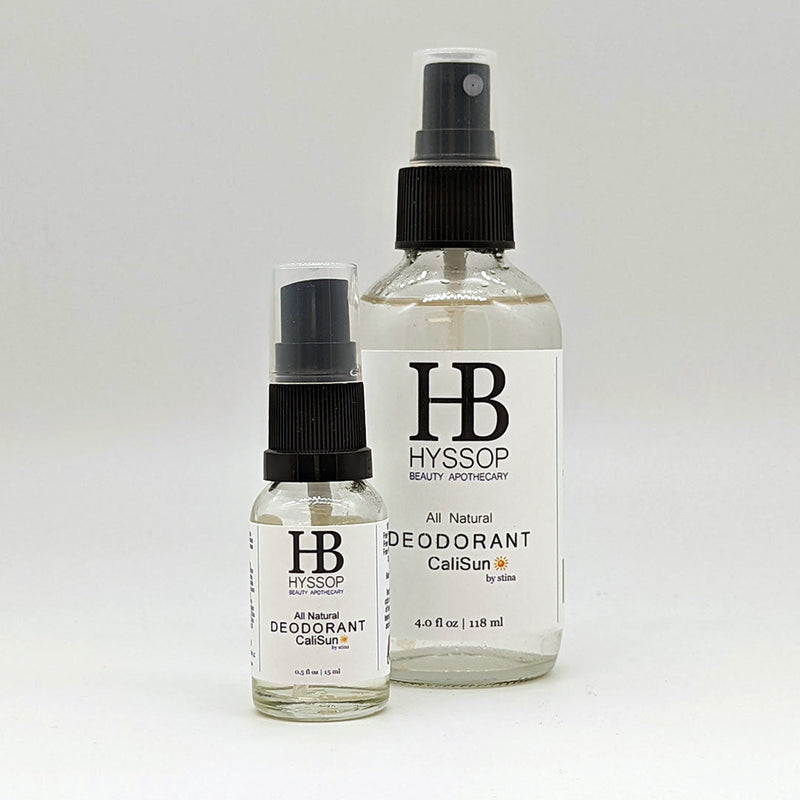 Hyssop Beauty Apothecary L.L.C. Aluminum-Free Deodorant: CaliSun by stina Deodorant Light Gray
