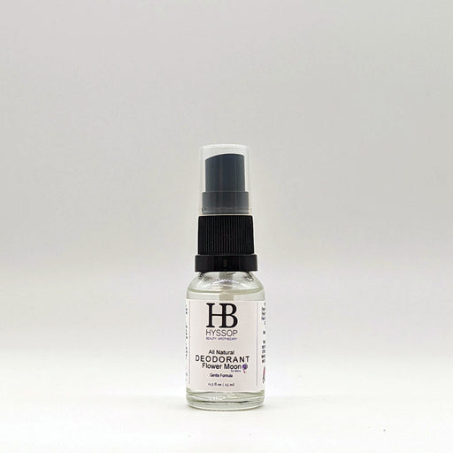 Hyssop Beauty Apothecary L.L.C. Aluminum-Free Deodorant: Flower Moon by stina Travel Size Deodorant Light Gray