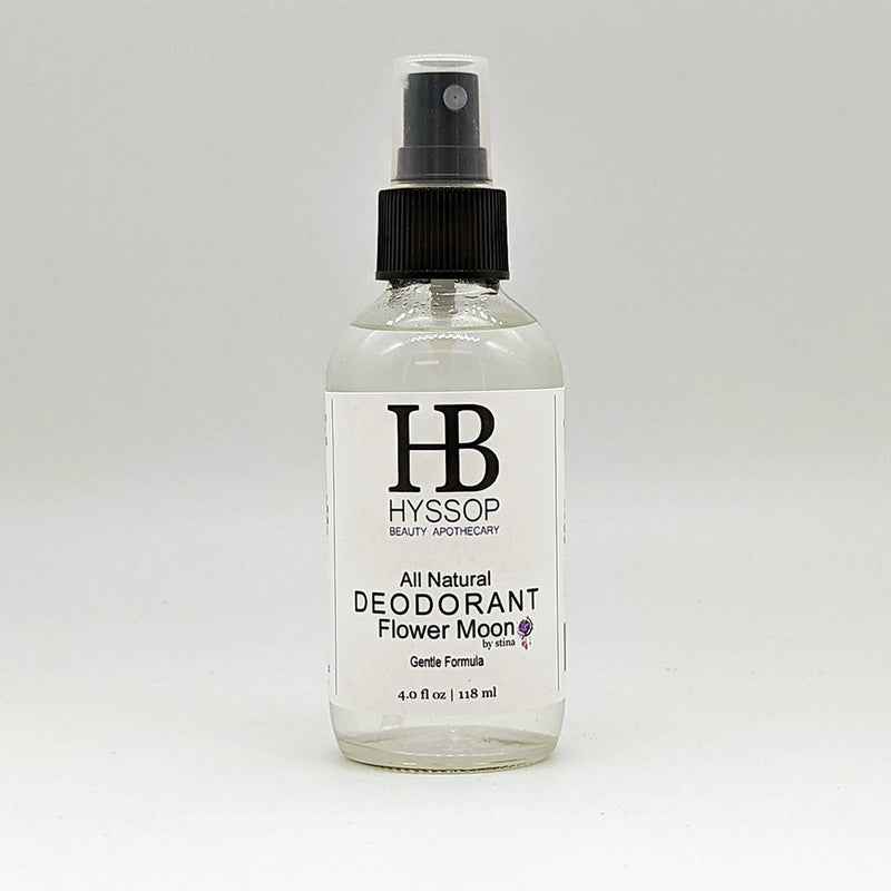 Hyssop Beauty Apothecary L.L.C. Aluminum-Free Deodorant: Flower Moon by stina Deodorant Light Gray
