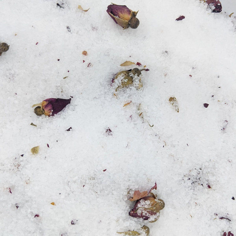 Hyssop Beauty Apothecary L.L.C. You Glow Girl! Bath Soak/Body Scrub Bath Soak Light Gray 1/4 lb. bath soak in paper bag