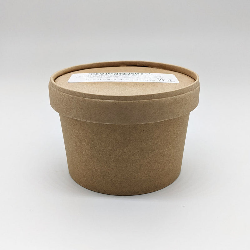 Hyssop Beauty Apothecary L.L.C. Peace Out Bath Soak/Body Scrub Bath Soak Lavender 1/2 lb. bath soak in compostable container,1/2 lb. body scrub in compostable container