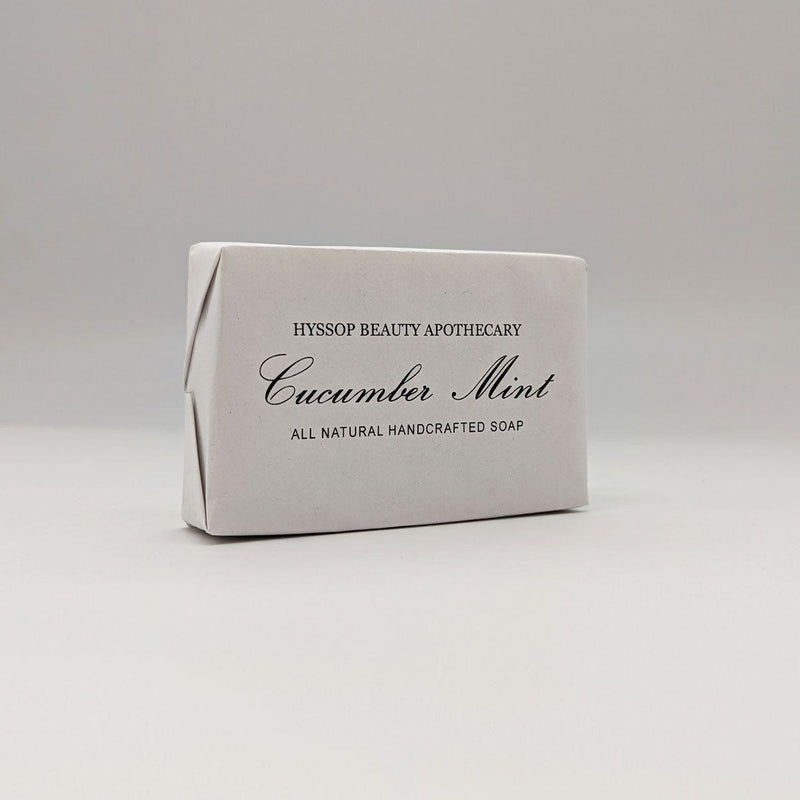 Hyssop Beauty Apothecary L.L.C. Cucumber Mint Soap Bar Soap Gray