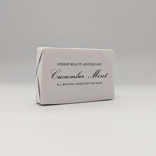 Hyssop Beauty Apothecary L.L.C. Cucumber Mint Soap Bar Soap Gray