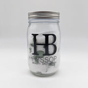 Hyssop Beauty Apothecary L.L.C. Feeling Groovy Bath Soak/Body Scrub Bath Soak Lavender 3/4 lb. bath soak in glass mason jar,3/4 lb. body scrub in glass mason jar