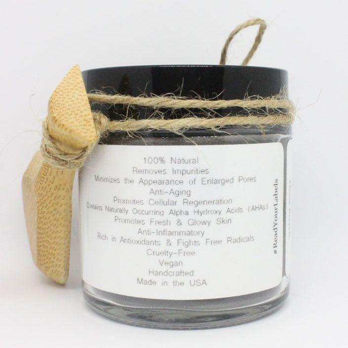 Hyssop Beauty Apothecary L.L.C. Flower Face Mask Skin Care Masks & Peels Light Gray