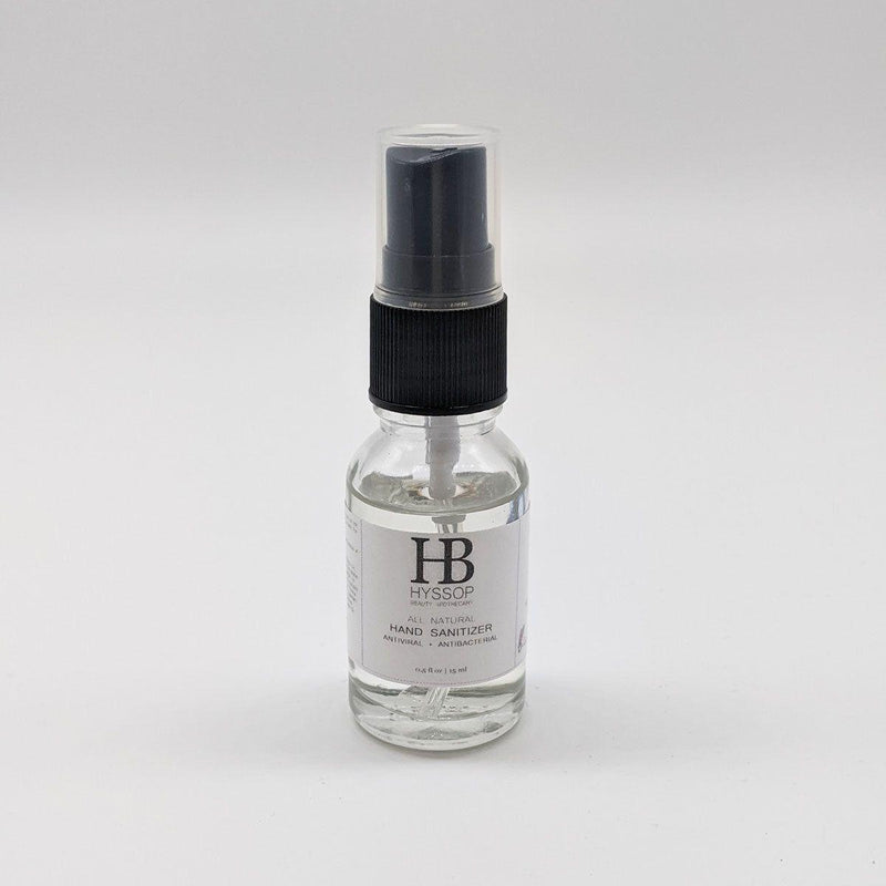 Hyssop Beauty Apothecary L.L.C. All Natural Hand Sanitizer Accessory Light Gray