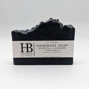 Hyssop Beauty Apothecary L.L.C. Bar Soap: Charcoal, Lavender + Patchouli Bar Soap Light Gray
