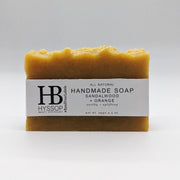 Hyssop Beauty Apothecary L.L.C. Bar Soap: Sandalwood + Orange Bar Soap Light Gray